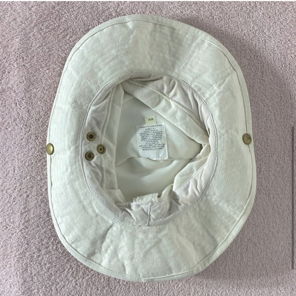 Light Beige Foldable Sun Bucket Hat M - Picture 4 of 9